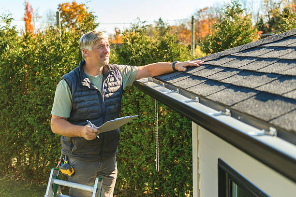 Professional Roofing technician working in Eaton, CO
